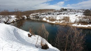 Щука на спиннинг в мартовские заморозки