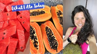 WHAT I ATE TODAY - 2700+ Calories Mostly Raw Vegan