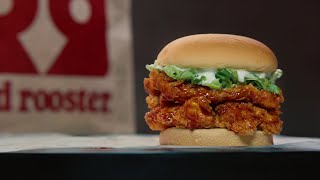 Commercial: Red Rooster Spicy Fried Burger (2022)