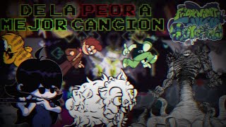 De la PEOR a MEJOR Cancion De Gorefield V2 FNF