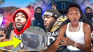 YOUTUBER ALMOST GETS SHOT WHEN THE OPPS PULLED UP DURING A INTERVIEW IN FLINT MICHIGAN? | REACTION