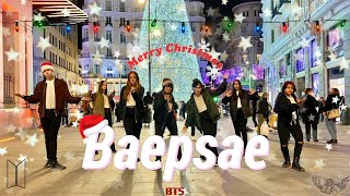 [KPOP DANCE IN PUBLIC, SPAIN] BTS - BAEPSAE christmas edition // dance cover by TWO SECRETS