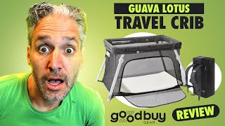 Guava Lotus Travel Crib Review | Best Travel Crib 2024 (Sale/Prices/Ratings) with GoodBuy Gear