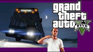 Grand Theft Auto V we are going to the north to rest with friends!