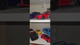 Diecast car and hot wheels display. 1:18 1:24 JDM imports integra supra civic type R turbo nsx vtec