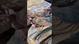 Incredible hand carving, Tutorial wood carving art, Woodworking, Woodcarving, Wood Carving Skills 4