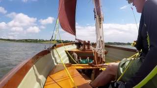 Dinghy on the River Crouch, Essex