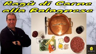 Come si fa un Ragù alla Bolognese cottura lunga in Casseruola di Rame