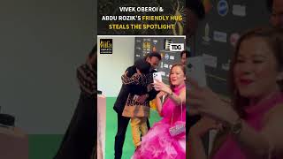 #iifa2024 | Vivek Oberoi Shares Warm Hug with Abdu Rozik at IIFA 2024 Green Carpet #viralvideo