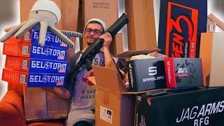 Unboxing A Bunch Of Airsoft Stuff... And Gel Blasters?