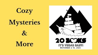 20Books Vegas 2023 Day 3 – Cozy (Mysteries & More)