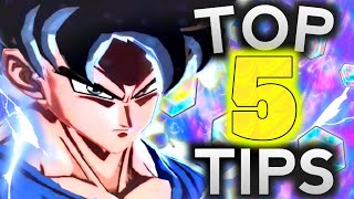 Dragon Ball Legends: Top 5 Beginner's Tips (2024)