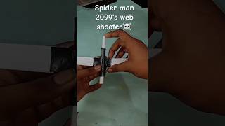 SPIDER-MAN 2099' s web shooter ☠️#diy #shorts