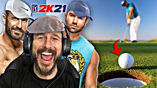 Chugs, Breezy & Cesaro Go Golfing! (PGA Tour 2K21)