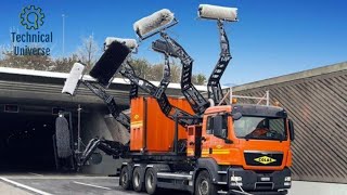 The Most Advanced Cleaning Trucks and Machinery you need to see ▶ Tunnel Washer Truck