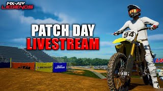 MX vs ATV LEGENDS PATCH DAY LIVESTREAM!!