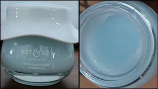 DOT AND KEY 72 HR HYDRATING PROBIOTICS OIL FREE GEL MOISTURIZER REVIEW IN TAMIL