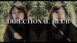 Directional Blur Preset