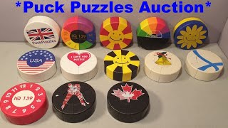 *Auction* 13 Rare Puck Puzzles