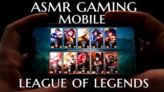 АСМР ГЕЙМИНГ 😴 ЛИГА ЛЕГЕНД МОБАЙЛ ДЛЯ СНА l ASMR GAMING LEAGUE OF LEGENDS MOBILE