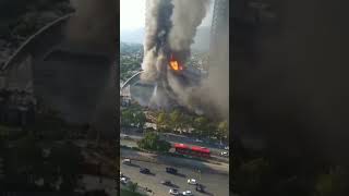 Fire in Centaurus. سینٹورس میں آگ لگ گئی. اللہ پاک رحم فرمائے