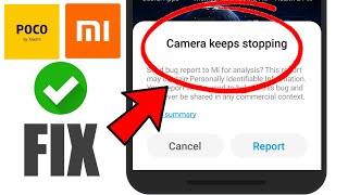 How To Fix Camera Keeps Stopping in MI | Camera Not Opening Xiaomi & Poco | Camera keeps stopping mi