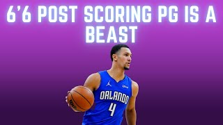 BEST POST SCORING POINT GUARD BUILD ON NBA 2K25 NEXT GEN GETTING BUCKETS IN PRO AM