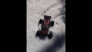 Traxxas E-revo stuck in snow