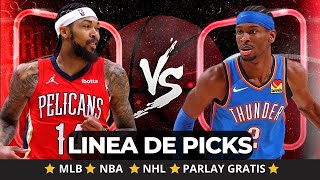 PRONOSTICOS DE MLB, NBA Y NHL PARA HOY 24/04/2024 🔥PARLAY GRATIS🔥