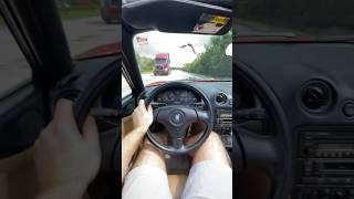 POV: you do a ‘quick’ acceleration in a NB Miata MX-5 (5MT)