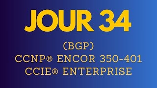 Formation CCNP ENCOR ENARSI - CCIE ENTERPRISE - BGP Avancé (14) - Route map