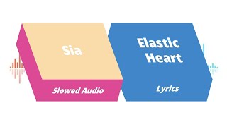 Sia  Elastic Heart Slowed Audio with Lyrics.