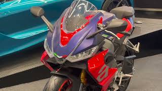 APRILIA RS 660 LAVA RED AND PURPLE SPORTBIKE