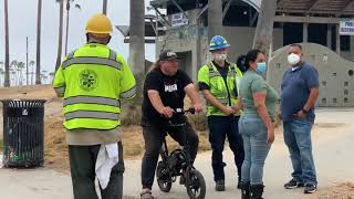 Famous YouTuber German In Venice Caught Watching Los Angeles Sanitation Crew Remove Homeless Areas