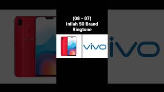 (08 - 07) Inilah 50 Brand Ringtone