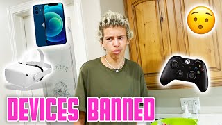 NO MORE DEVICES | ALL KIDS BANNED FROM DEVICES UNTIL FURTHER NOTICE | LIFE WITHOUT DEVICES