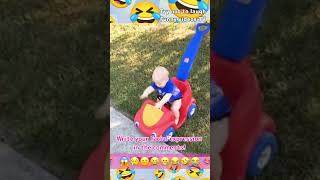 Try not to laugh    Funny baby videos #shorts