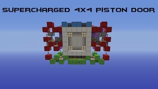 (SHOWCASE) Ultra Compact Supercharged In-Sync 4x4 Piston Door (Bukkit Proof