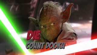 Star Wars: Episode II - "Shroud of the Dark Side" Master Yoda vs. Count Dooku Battle (Fan Edit)