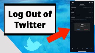 How to Log Out of Twitter Account