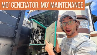 The Downside to Big 10k-12.5k QD Quiet Diesel Generator - Full Maintenance Walkthrough