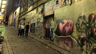 Hosier Lane Melbourne. Come for the street art, stay for the ghost sightings