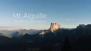 Milky way time lapse Mont Aiguille