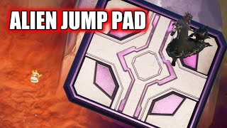 FASTEST Use an alien jump pad at an alien crash site - Fortnite Season 8 - Hop Awake Questline