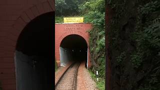 Tunnel #indianrailways #tunnel #railfans #viral #shorts #4k #railway #hills #hillstation #vistadome