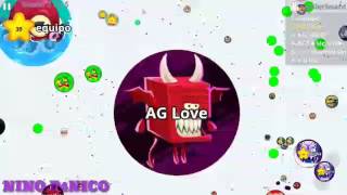 AGAR.IO MOBILE INSANO +TROLLING OS JOGADORES 2017