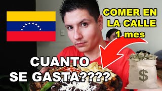 ¡¡IMPACTANTE!! Comer en la calle ¿Cuanto se gasta al mes? 🇻🇪