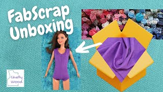 Doll Crafts: Fabric Scrap Haul with FabScrap Fabrics (Discount code below) #fabrichaul #fabricscraps