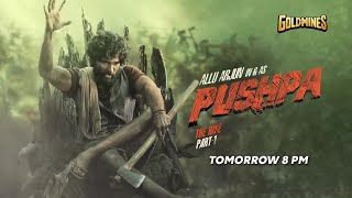 #pushpa |Hindi dubbed Allu arjun | Rashmika Mandana | Goldmines television premiere | Sun. @8PM