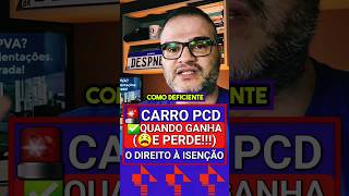 🚨ATENÇÃO! BENEFÍCIO DO CARRO PCD: QUANDO GANHA (OU PERDE) O DIREITO #carropcd  #insuficiênciarenal